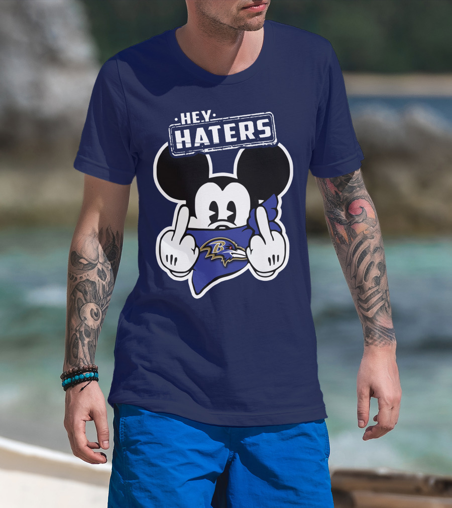 Hey Haters Mick V2 Baltimore Ravens T-Shirt
