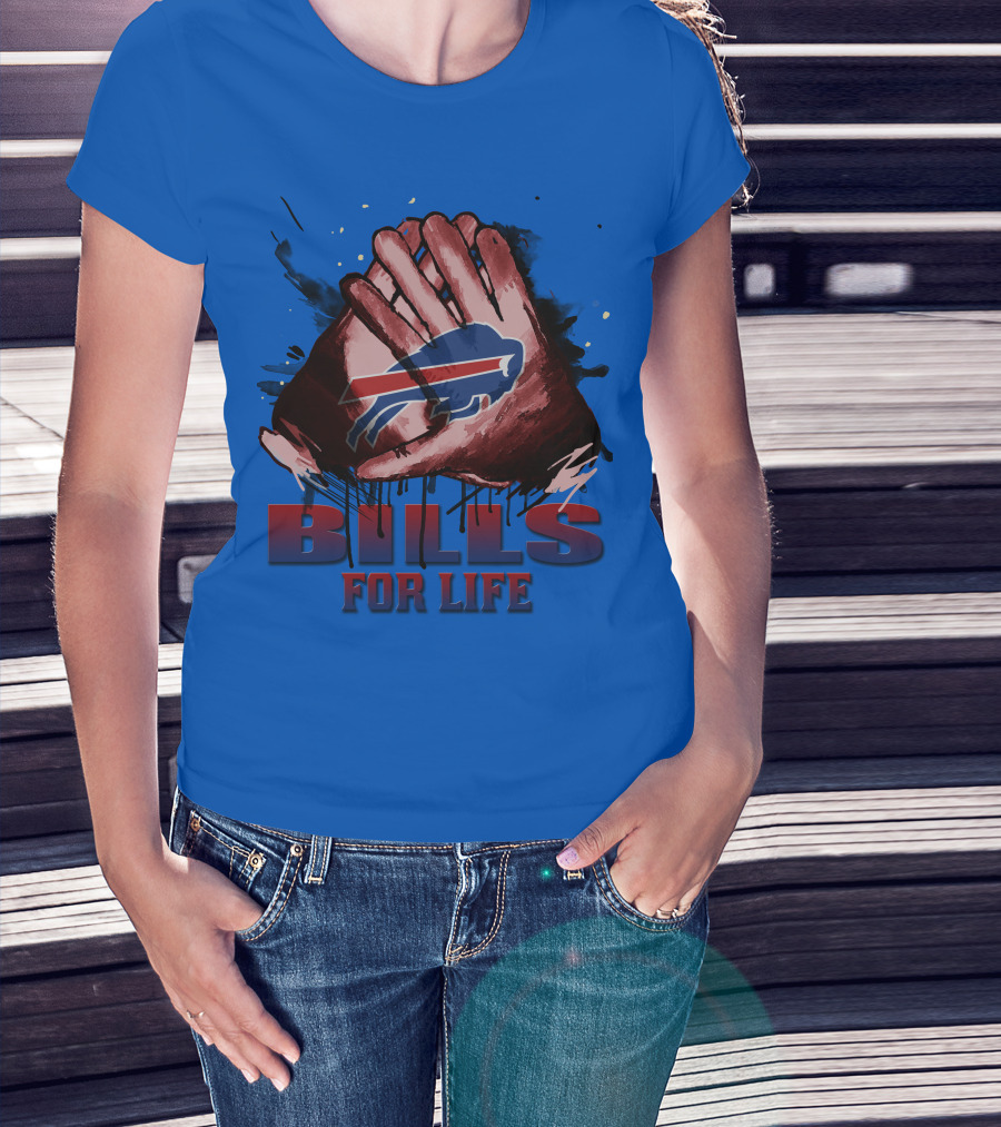 Buffalo Bills For Life Fan Spirit T-Shirt