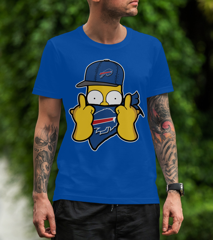 Buffalo Bills Homer Simpson T-Shirt