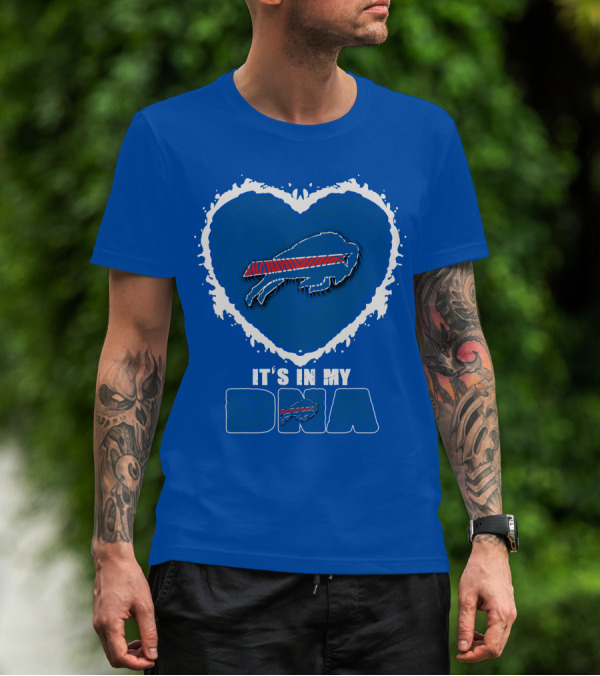 Buffalo Bills Heart It's In My DNA T-Shirt