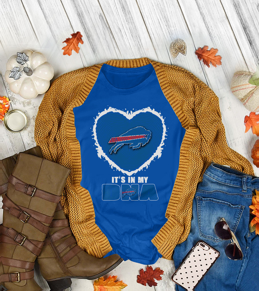 Buffalo Bills Heart It's in My DNA T-Shirt