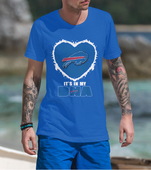 Buffalo Bills Heart It's In My DNA T-Shirt