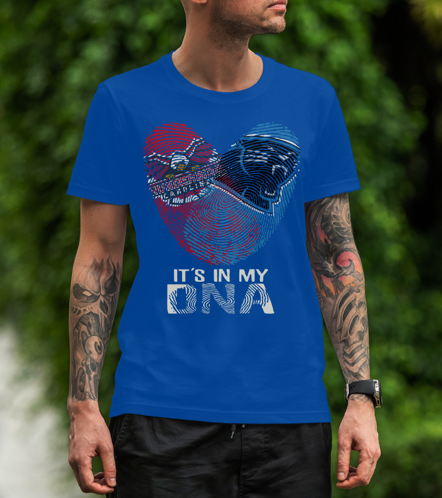 Carolina Panthers Tampa Bay Buccaneers It's In My Dna T-Shirt
