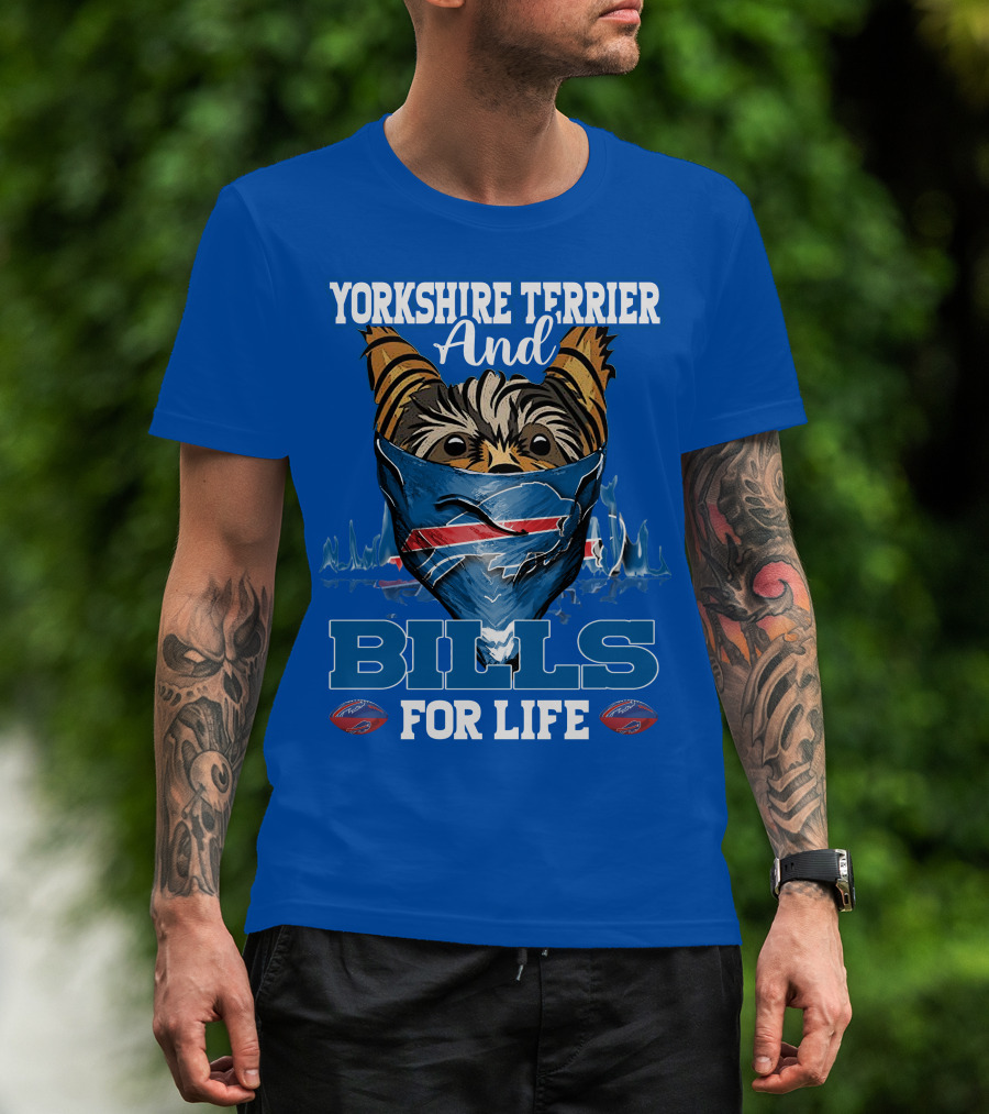 Yorkshire Terrier And Bills For Life T-Shirt