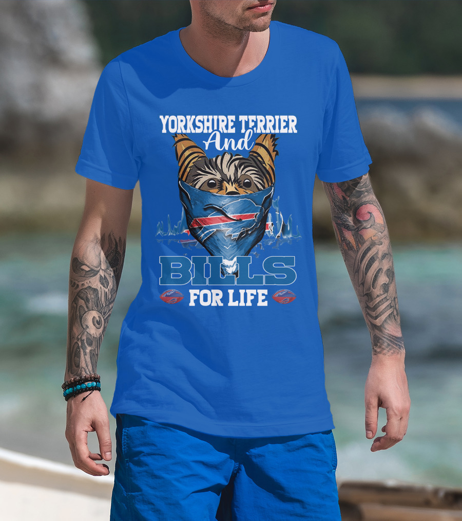 Yorkshire Terrier And Bills For Life T-Shirt