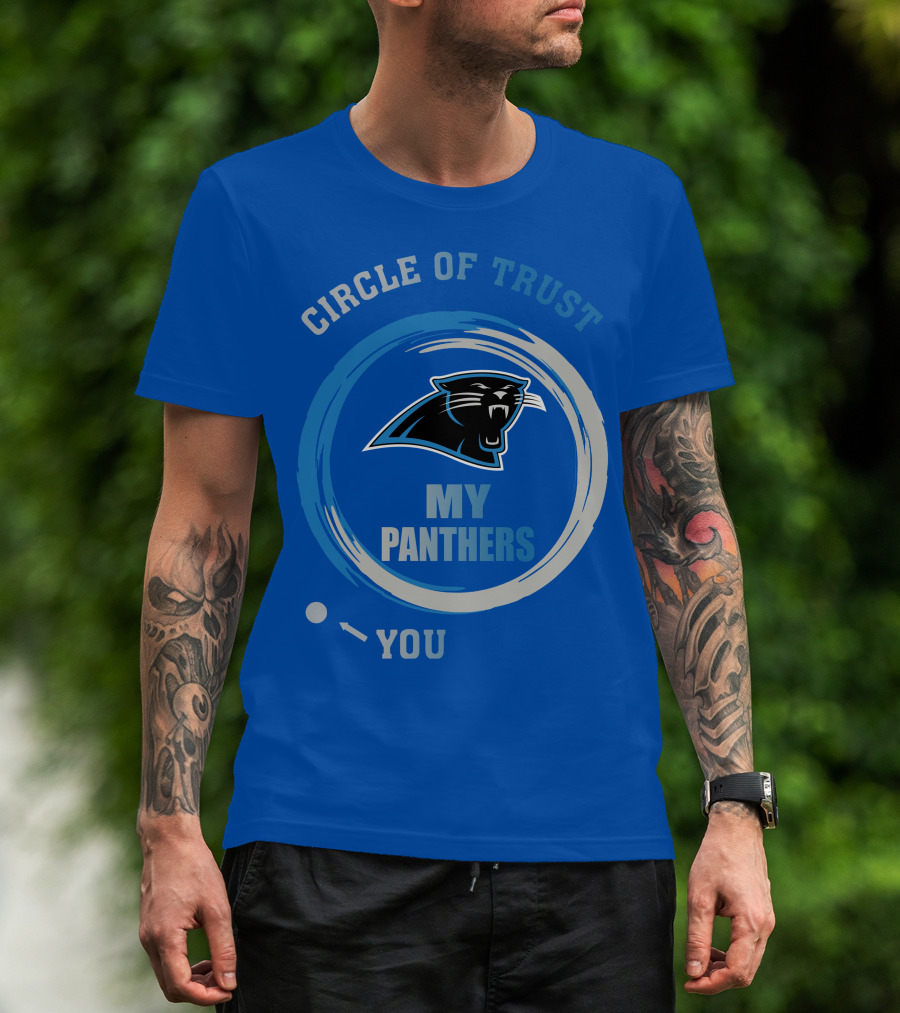 Circle Of Trust My Panthers Carolina Panthers T-Shirt
