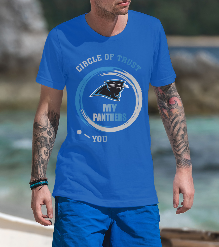 Circle Of Trust My Panthers Carolina Panthers T-Shirt