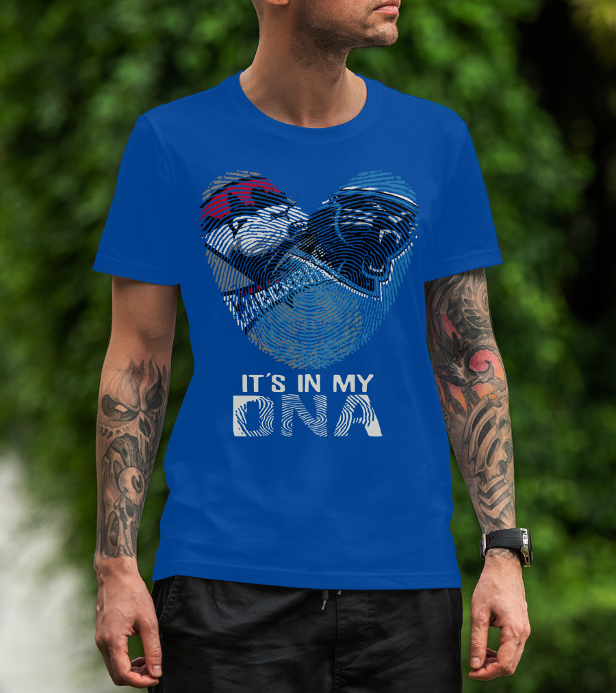 Carolina Panthers Dna Heartprint T-Shirt