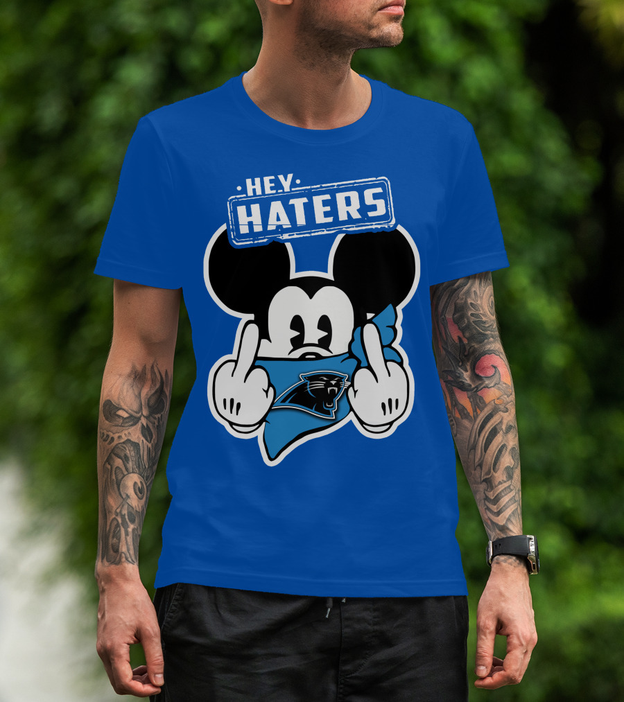 Hey Haters Carolina Panthers T-Shirt
