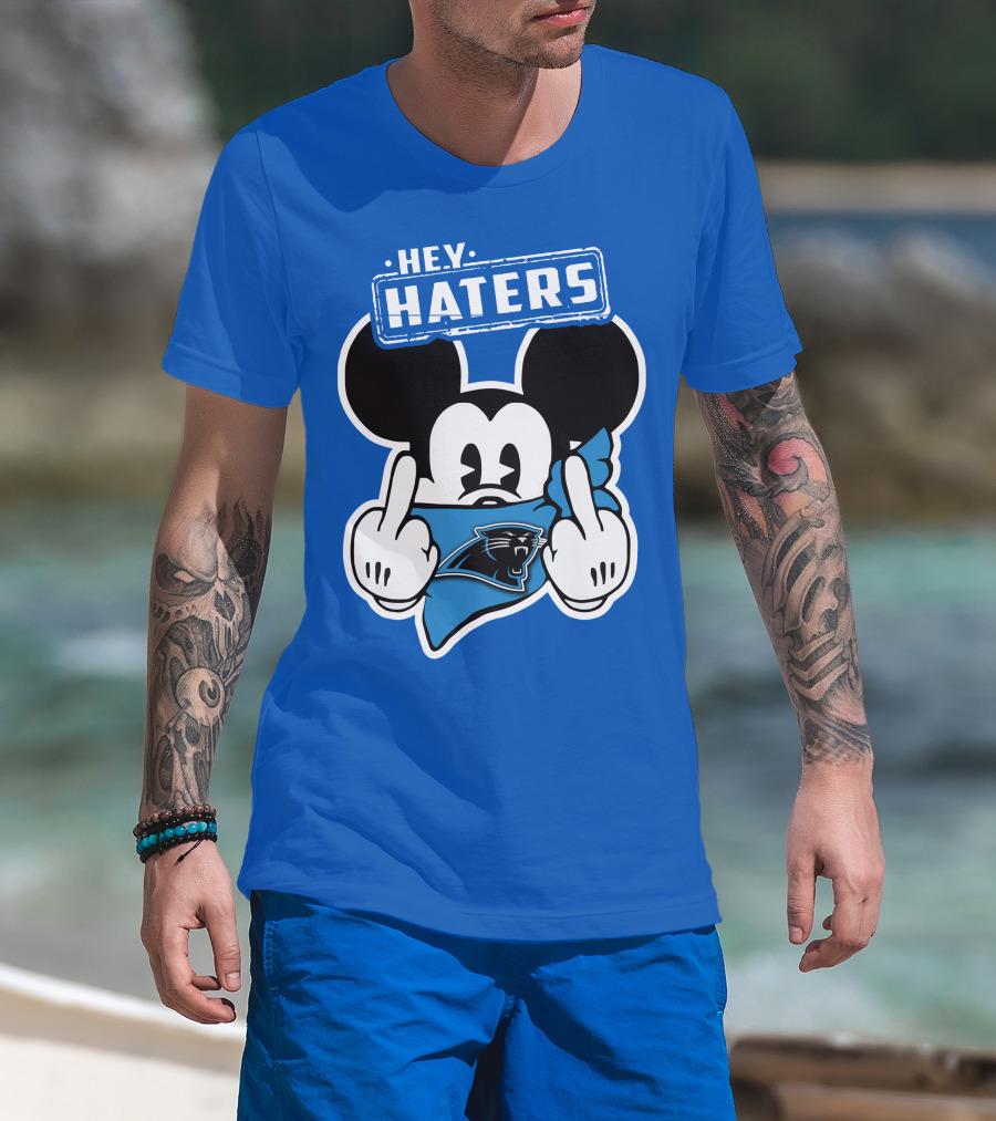 Hey Haters Carolina Panthers T-Shirt