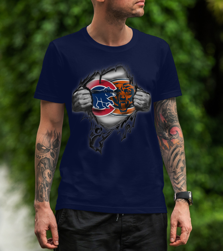 Chicago Bears Cubs Fusion 61 T-Shirt