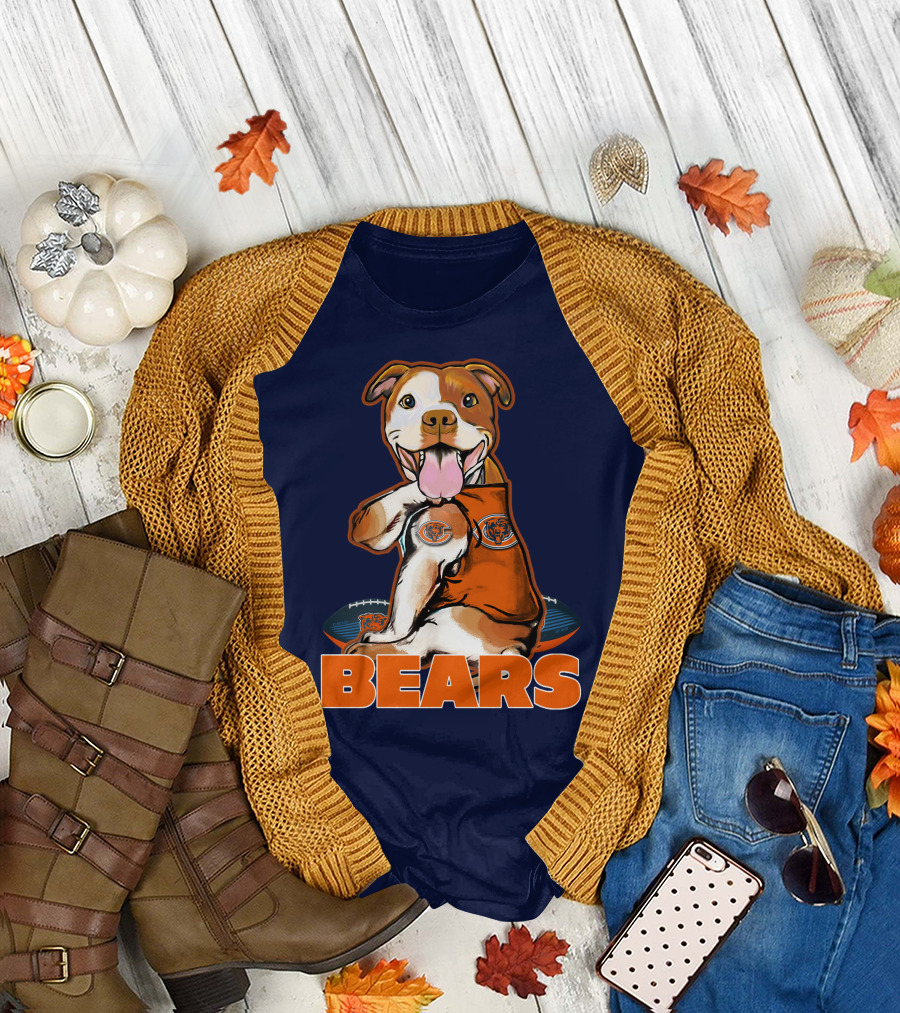Pittbull Bears Football Chicago T-Shirt