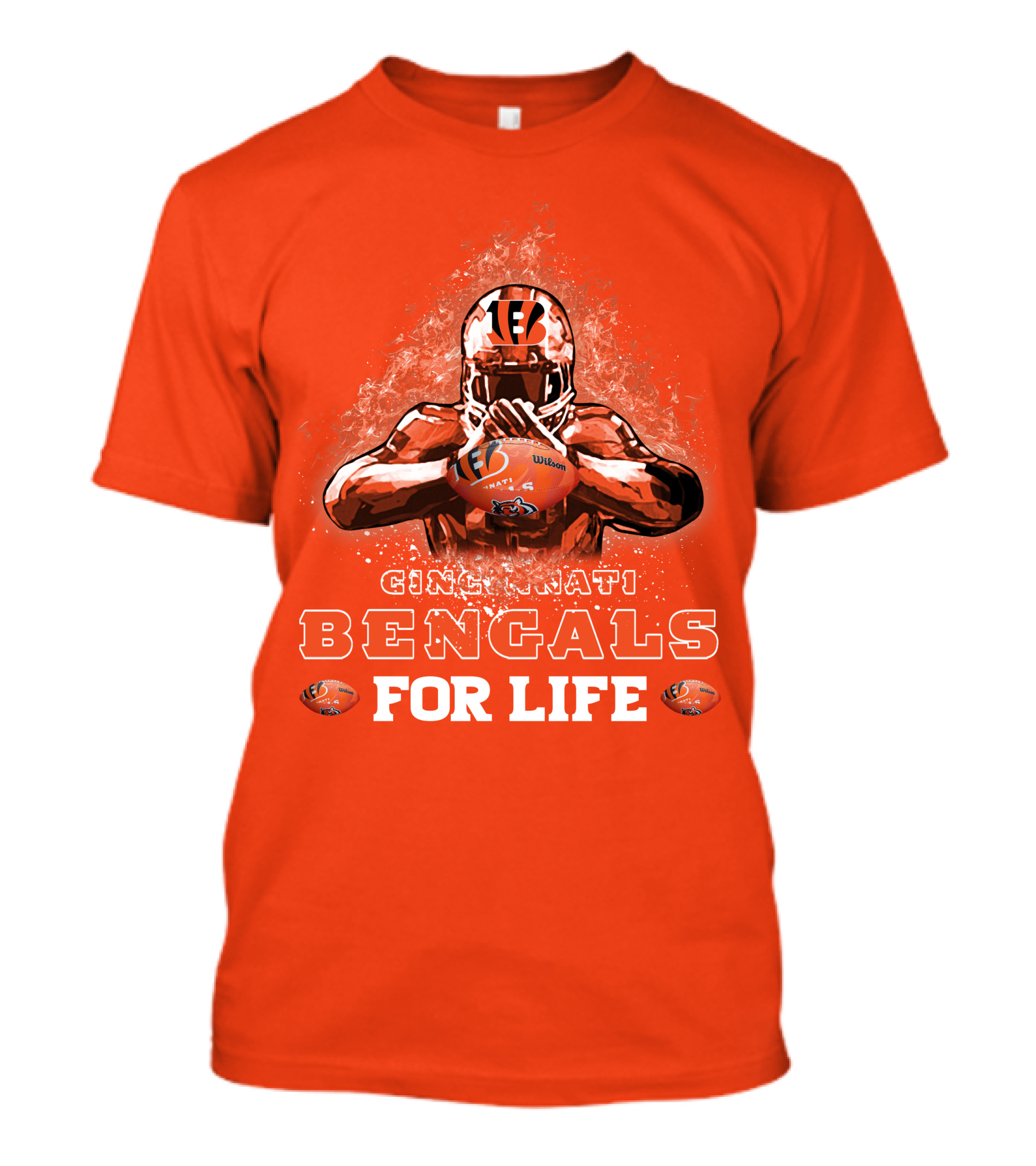 Cincinnati Bengals For Life T-Shirt