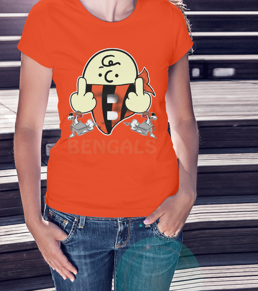 Bengals Snoopy Parody Cincinnati Football T-Shirt