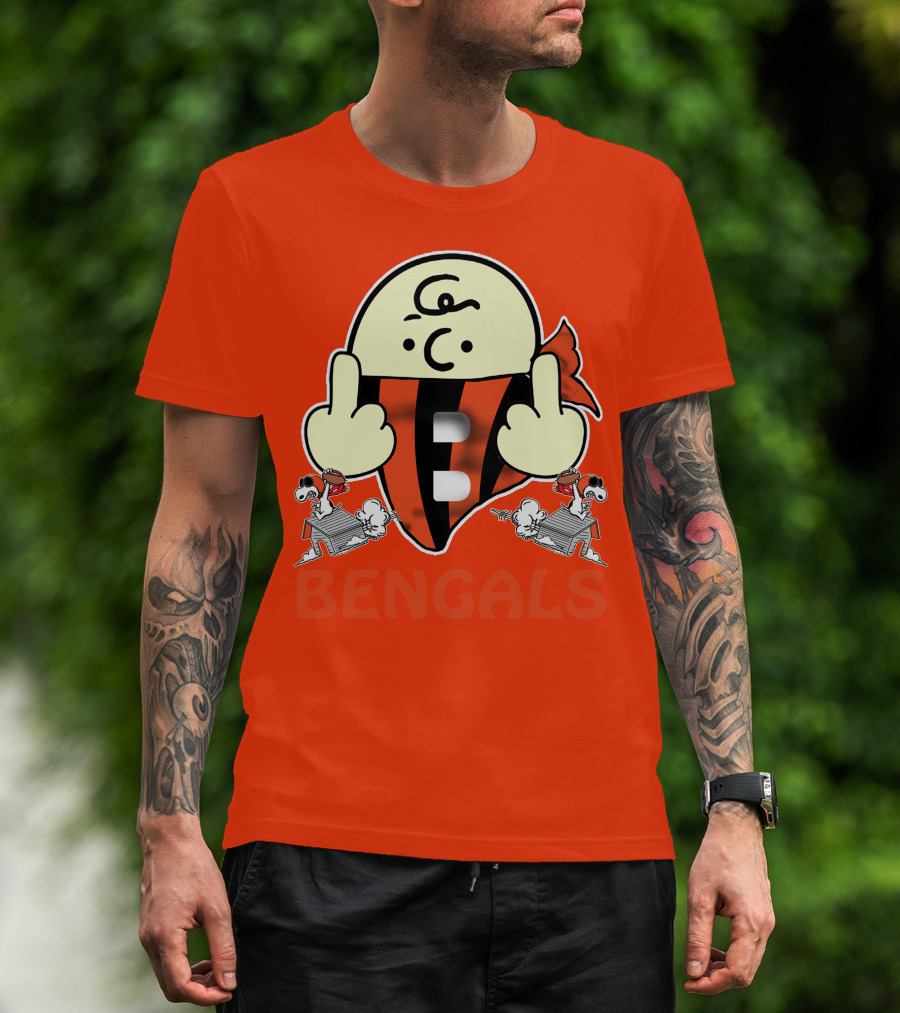 Bengals Snoopy Parody Cincinnati Football T-Shirt