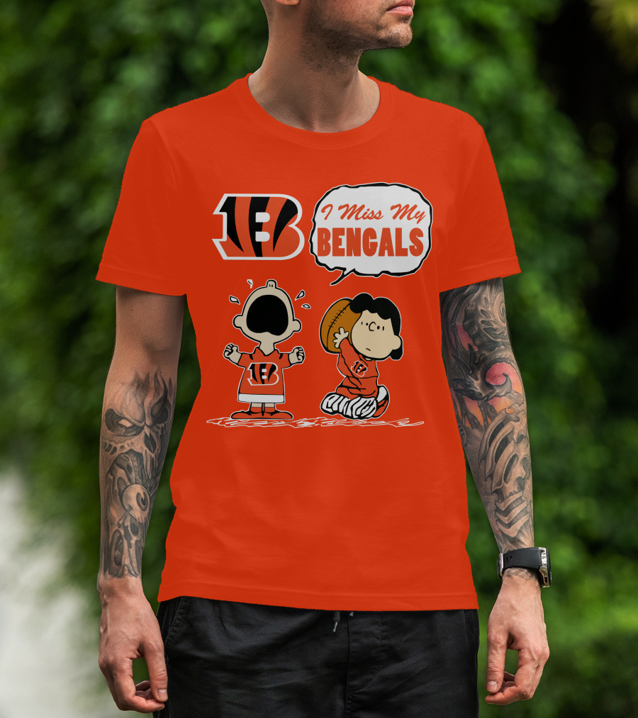 Cincinnati Bengals I Miss My Bengals T-Shirt