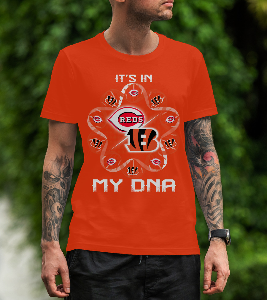 It's In My Dna Cincinnati Bengals Reds T-Shirt