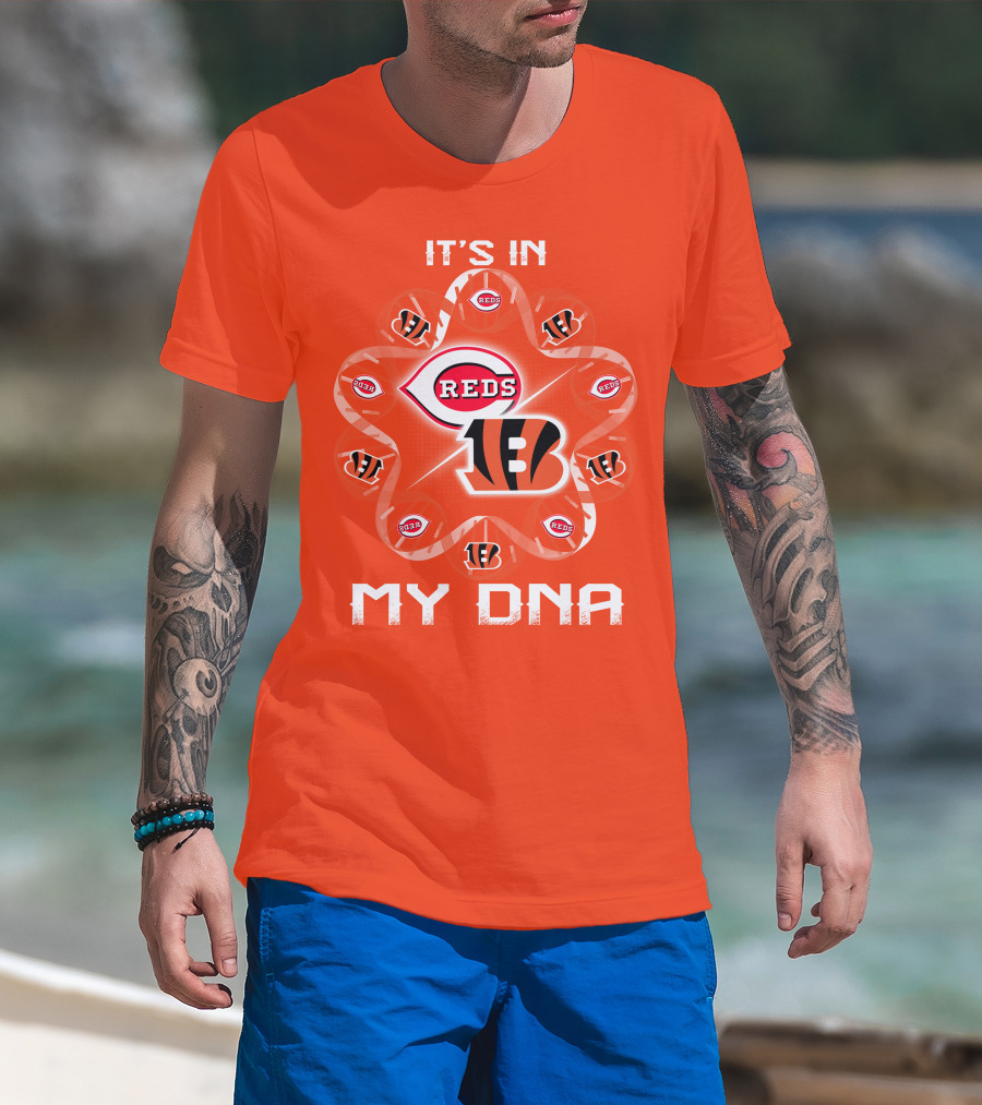 It's In My Dna Cincinnati Bengals Reds T-Shirt