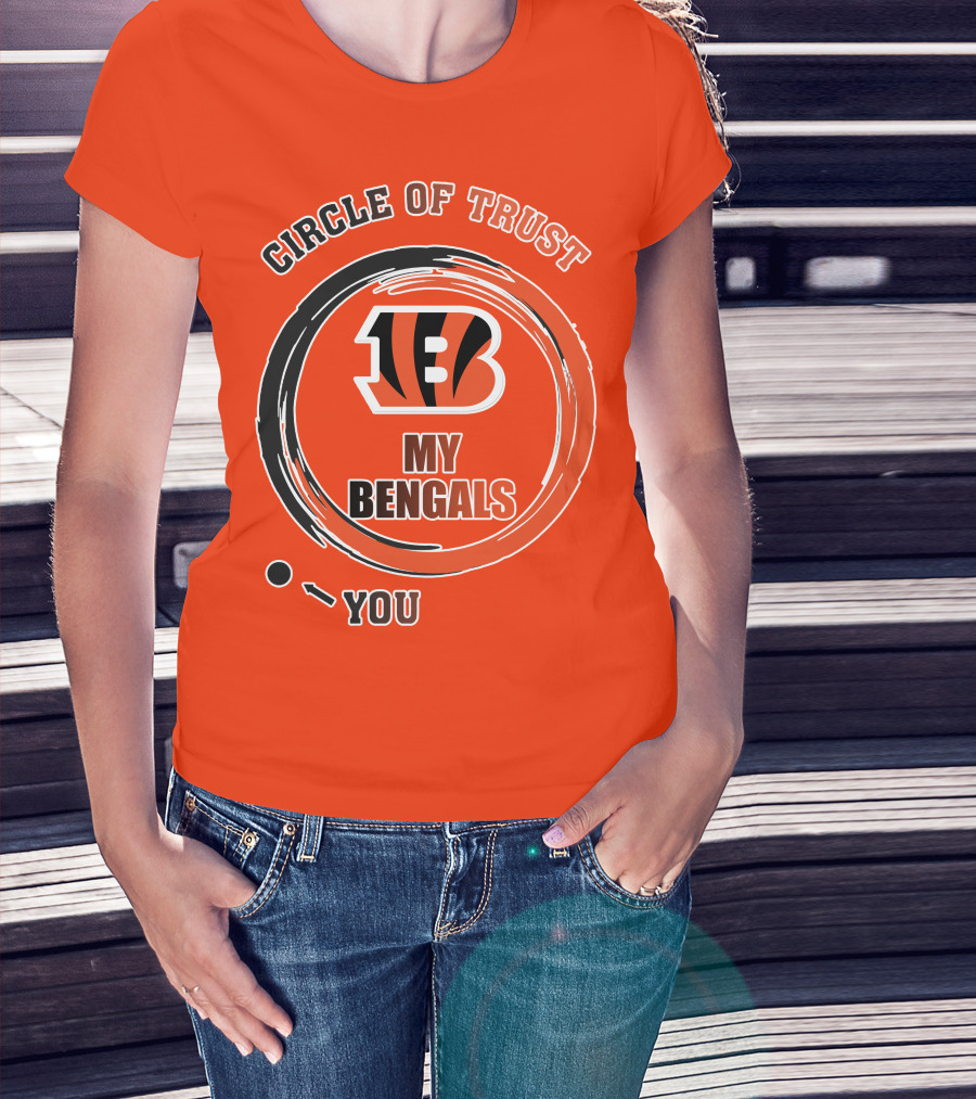 Circle Of Trust My Bengals Cincinnati Bengals T-Shirt