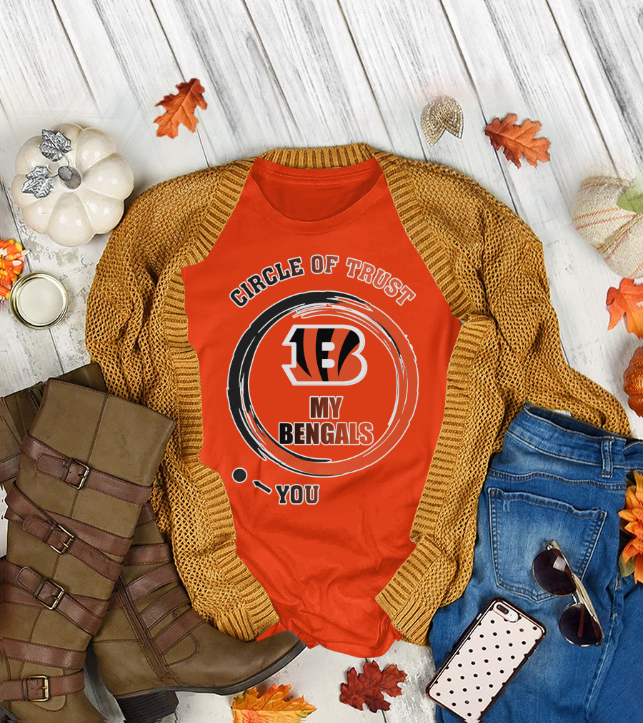 Circle Of Trust My Bengals Cincinnati Bengals T-Shirt