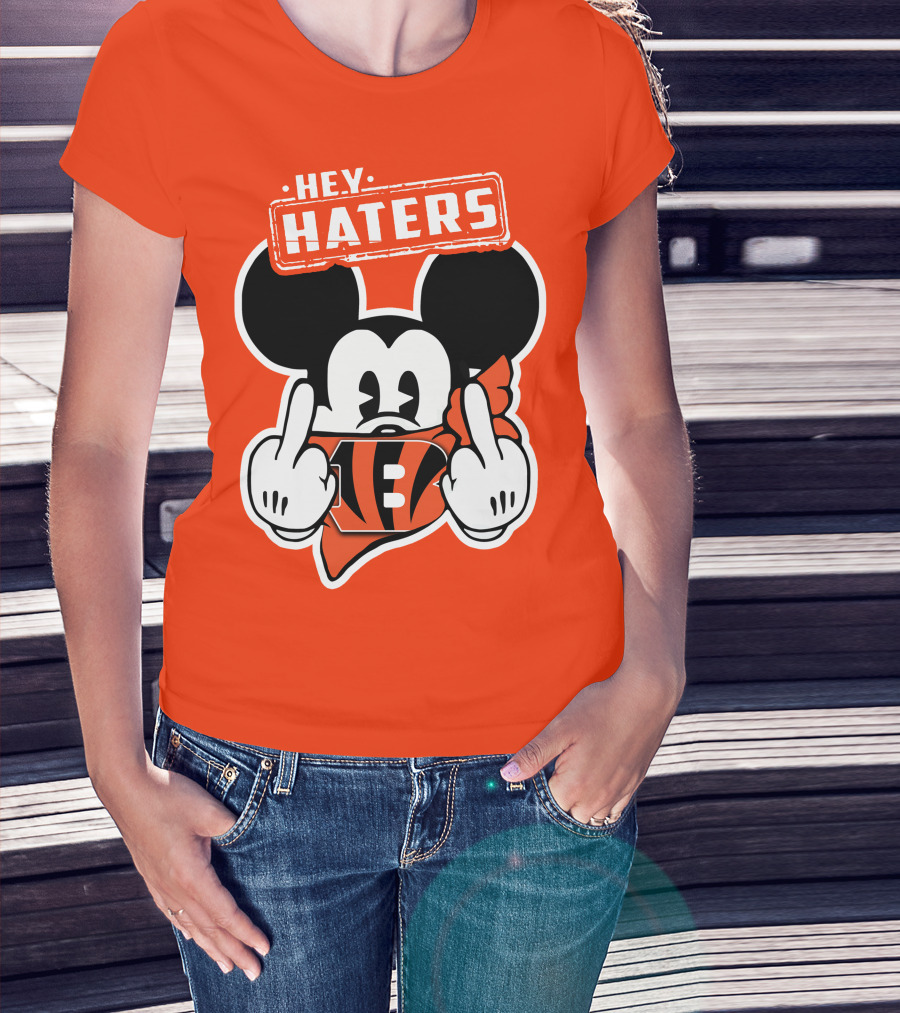 Hey Haters Mick V2 Cincinnati Bengals T-Shirt