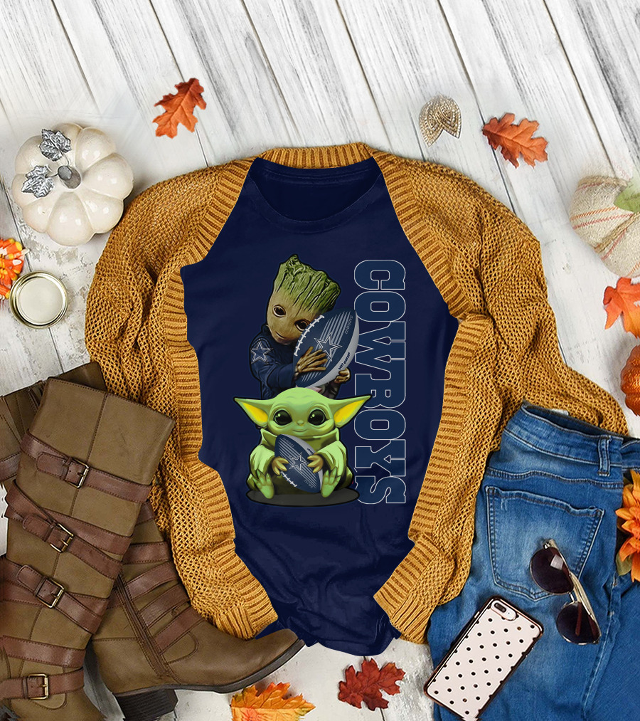 Grzd DALLAS COWBOYS COWBOYS Football Character T-Shirt
