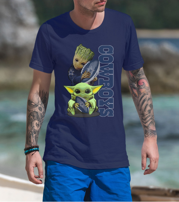 Grzd DALLAS COWBOYS COWBOYS Football Character T-Shirt