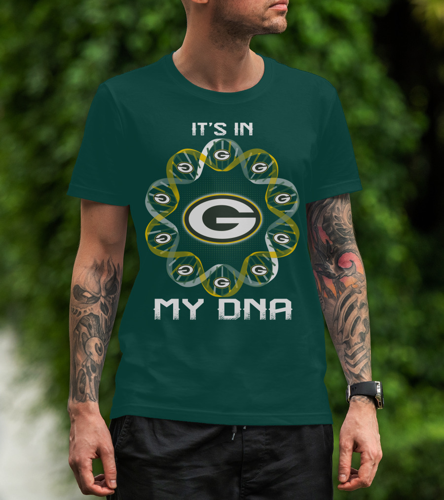 It's In My Dna Green Bay Packers T-Shirt