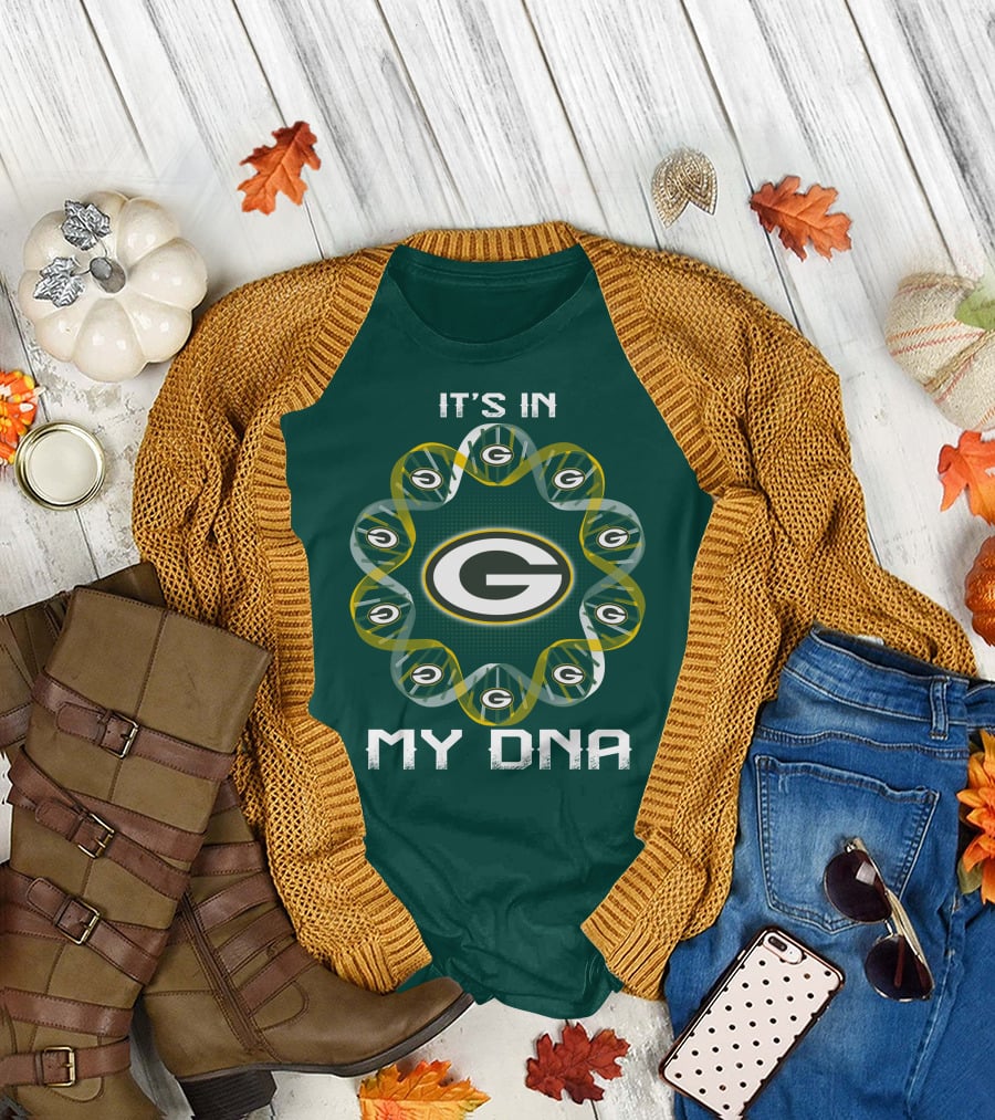 It's In My Dna Green Bay Packers T-Shirt