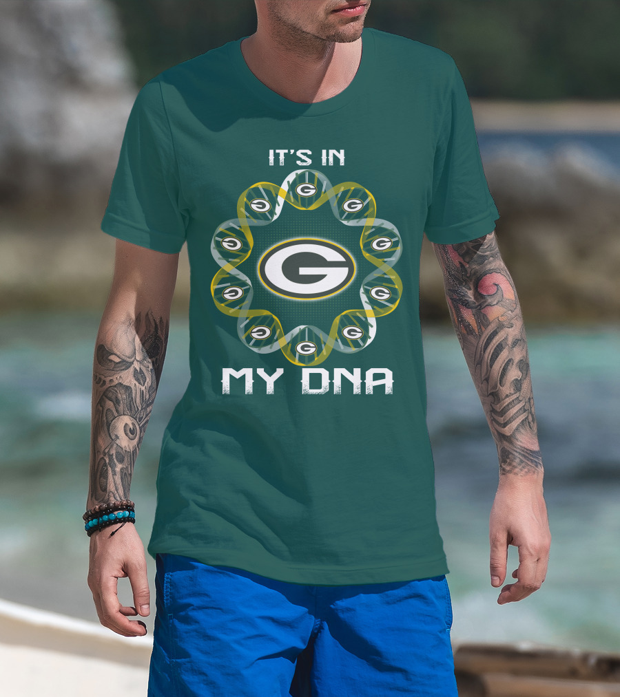 It's In My Dna Green Bay Packers T-Shirt