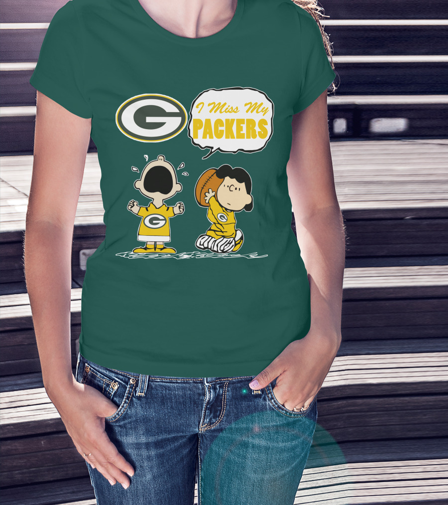 Green Bay Packers 09 I Miss My Packers T-Shirt