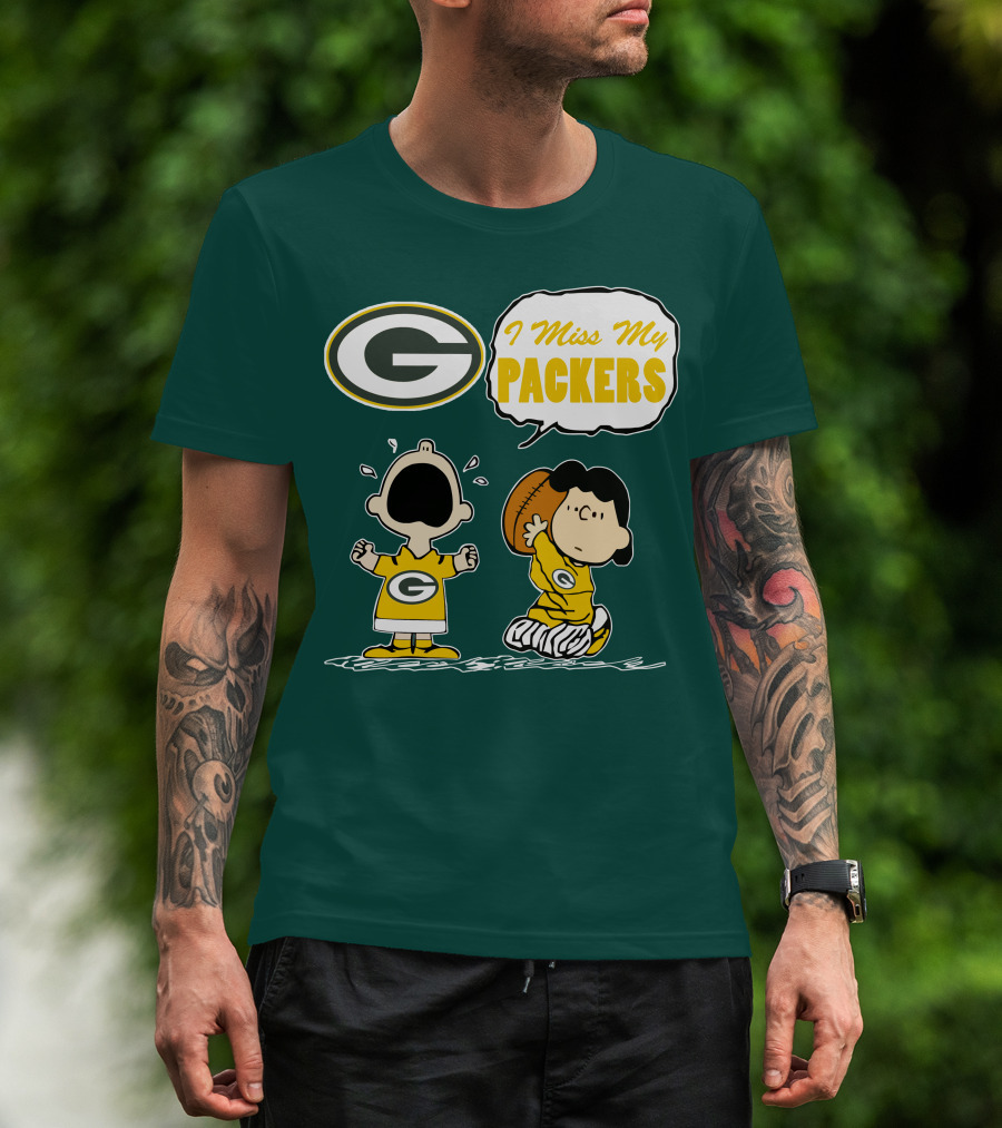 Green Bay Packers 09 I Miss My Packers T-Shirt
