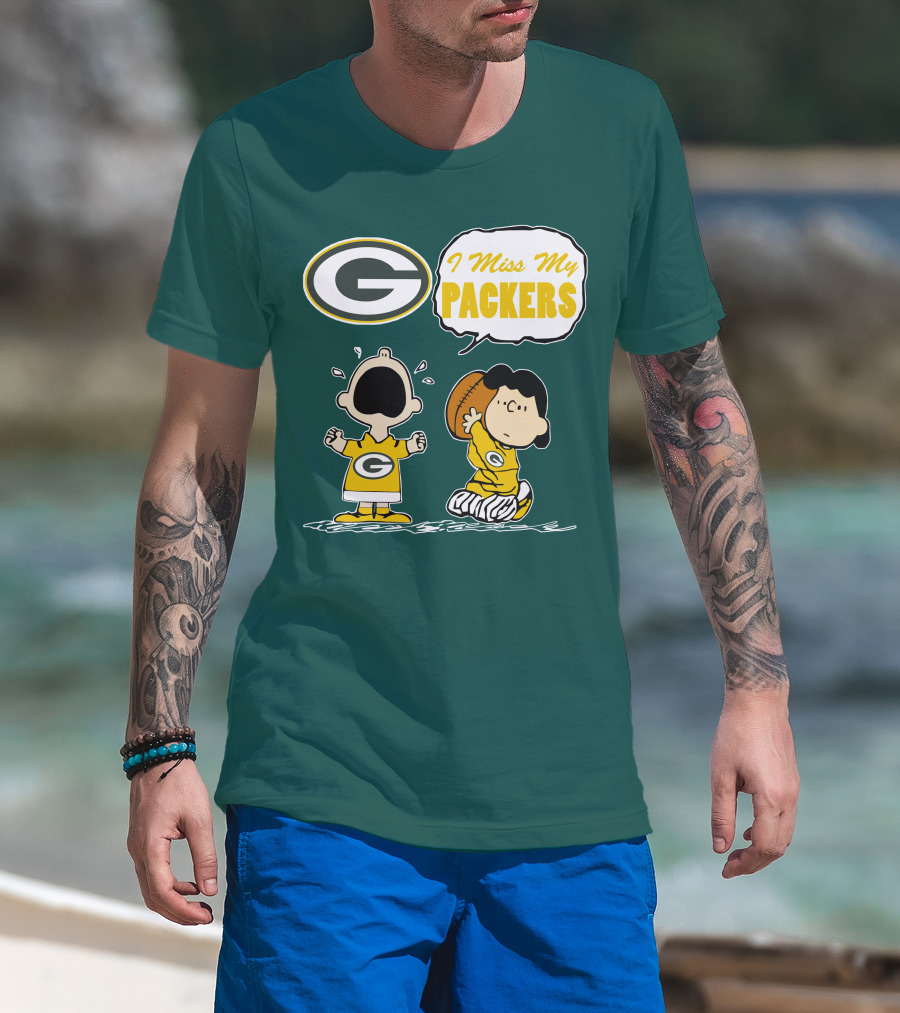 Green Bay Packers 09 I Miss My Packers T-Shirt