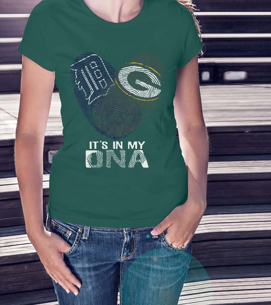 It's In My Dna Green Bay Packers 86 T-Shirt