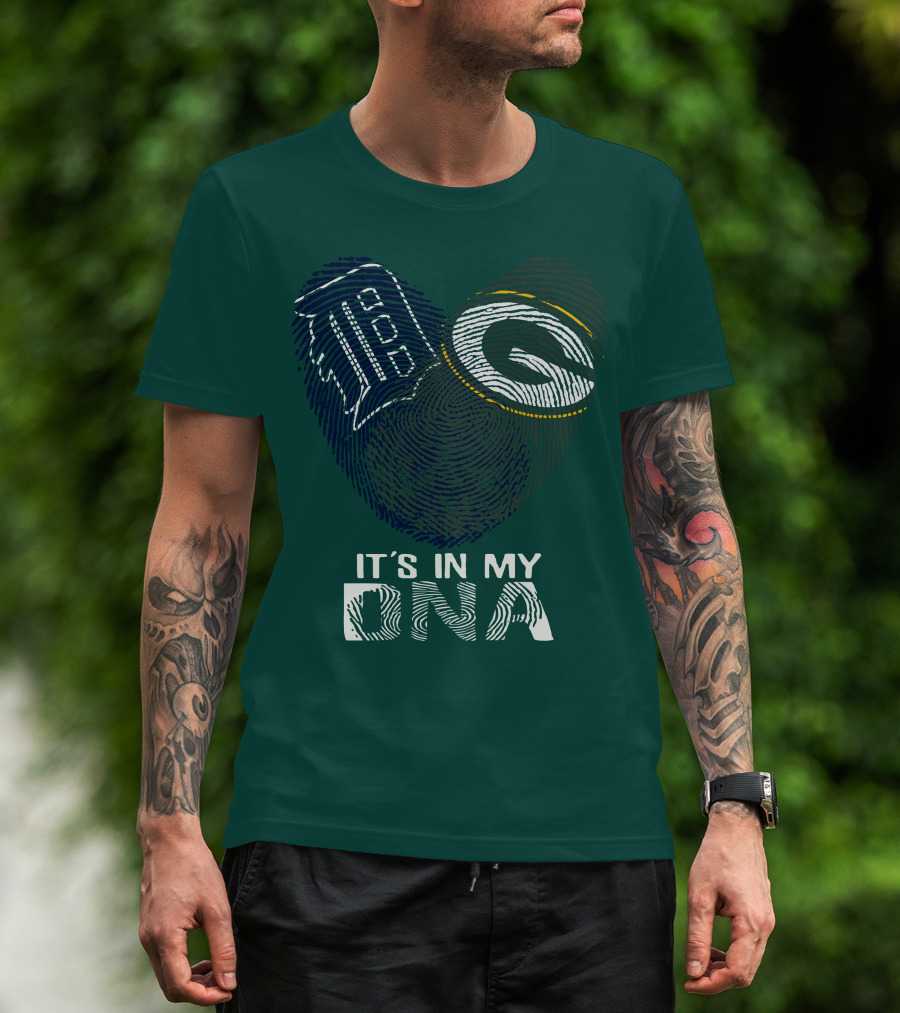 It's In My Dna Green Bay Packers 86 T-Shirt