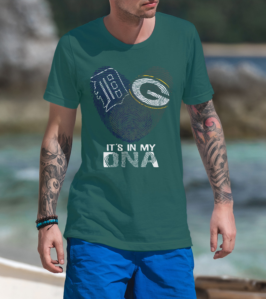 It's In My Dna Green Bay Packers 86 T-Shirt