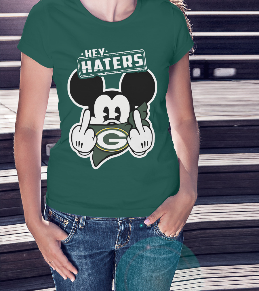 Hey Haters Mick Green Bay Packers T-Shirt