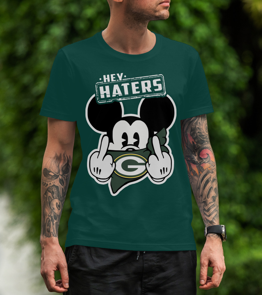 Hey Haters Mick Green Bay Packers T-Shirt