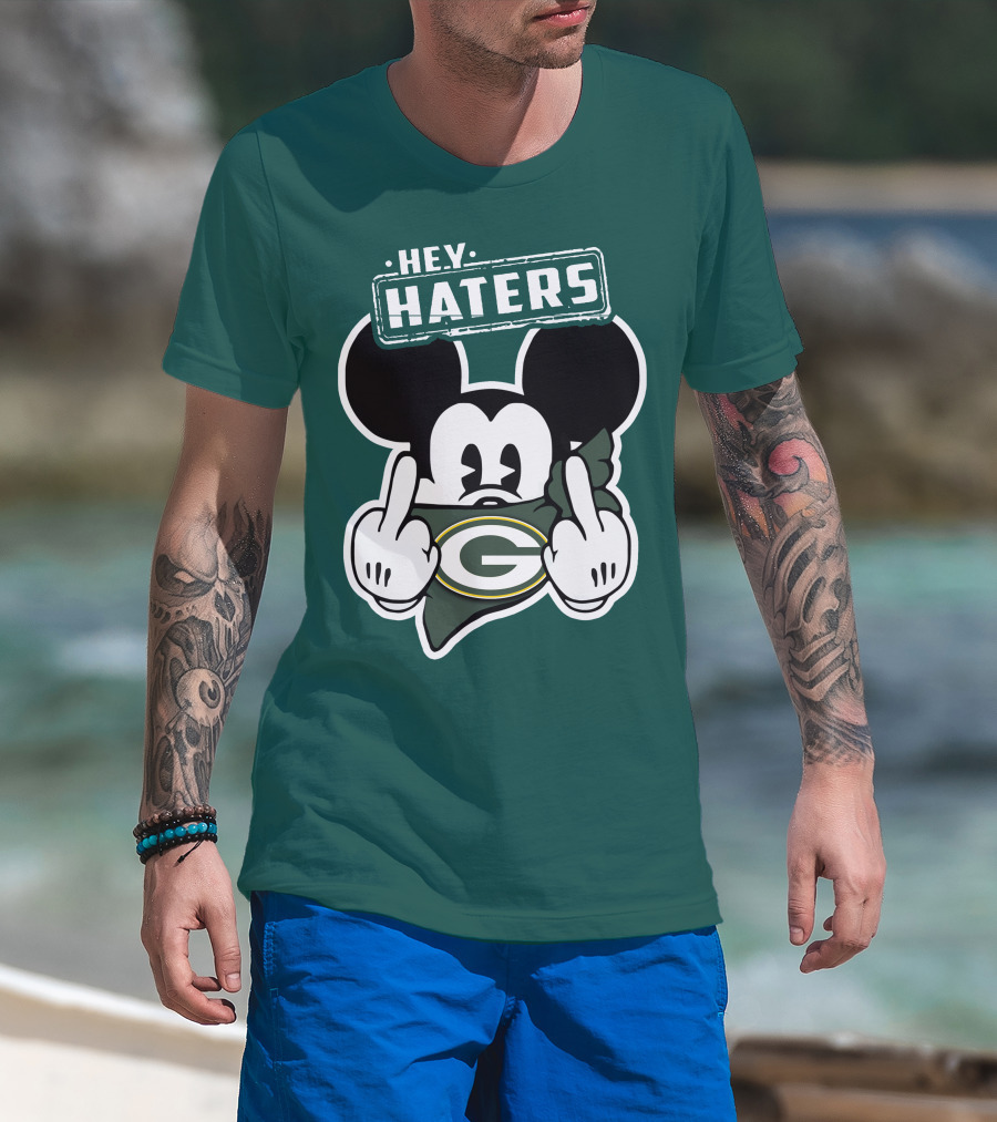Hey Haters Mick Green Bay Packers T-Shirt