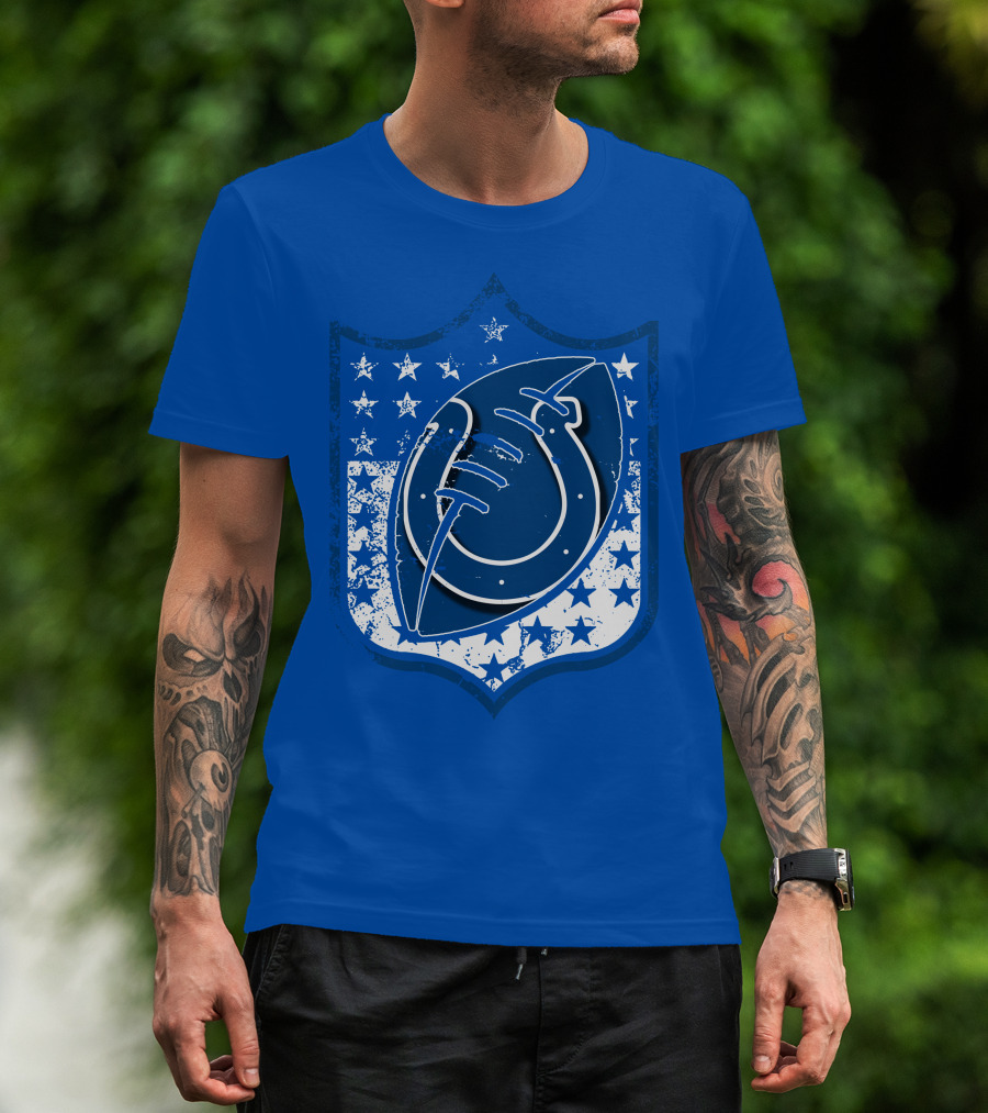 Indianapolis Colts Football Stars Shield T-Shirt