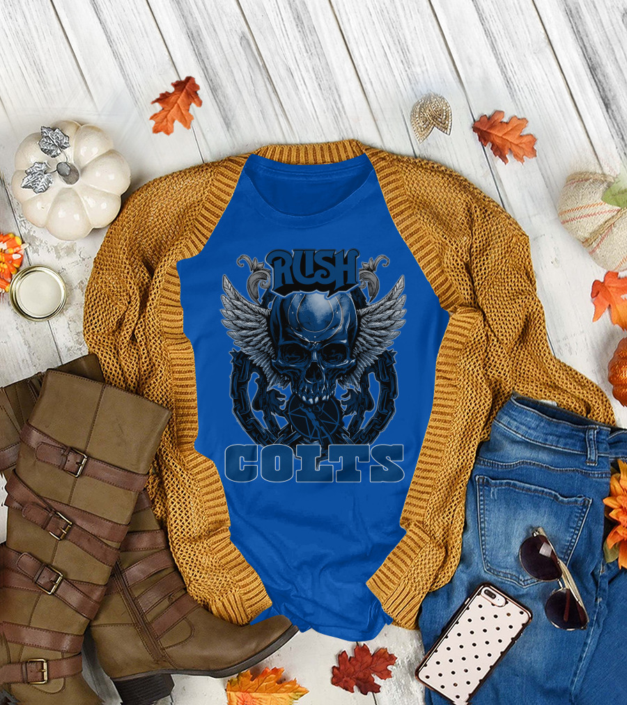 Rush Colts Skull Wings T-Shirt