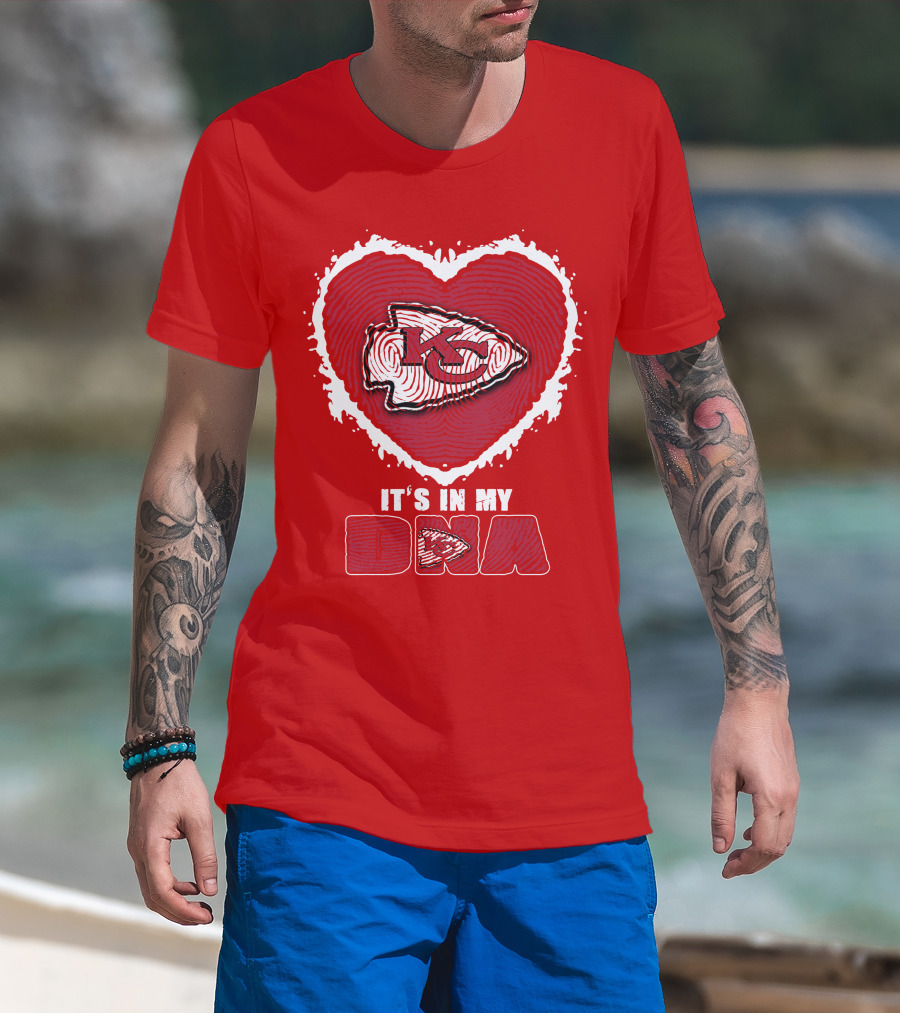 It's In My Dna Kansas City Chiefs T-Shirt