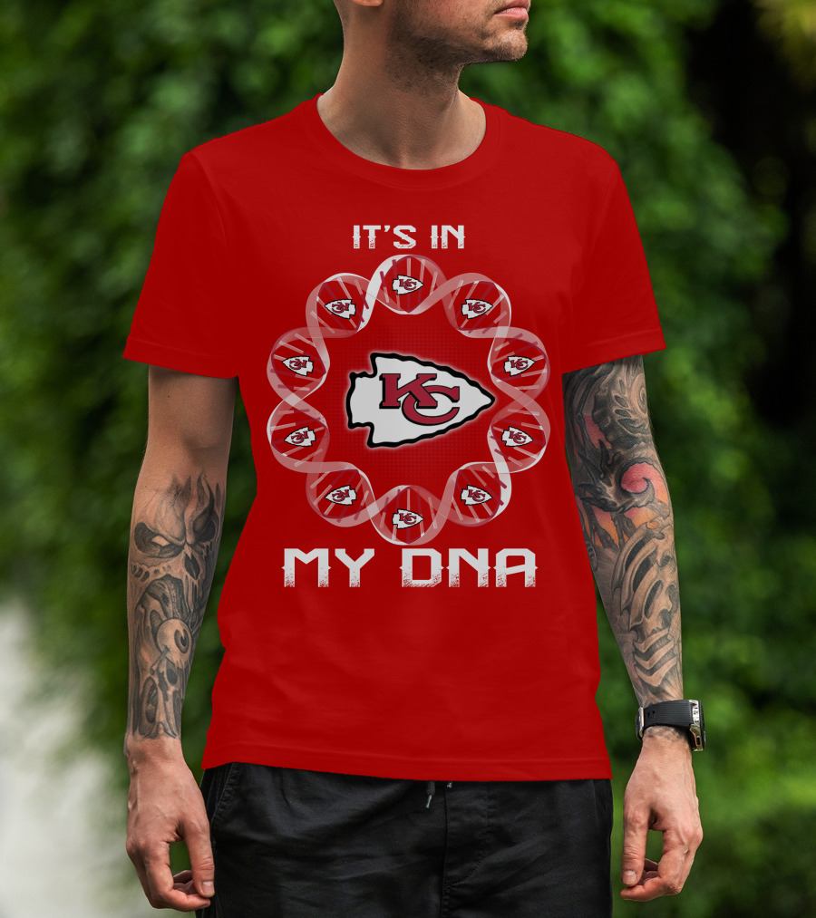 Kansas City Chiefs It's In My Dna T-Shirt