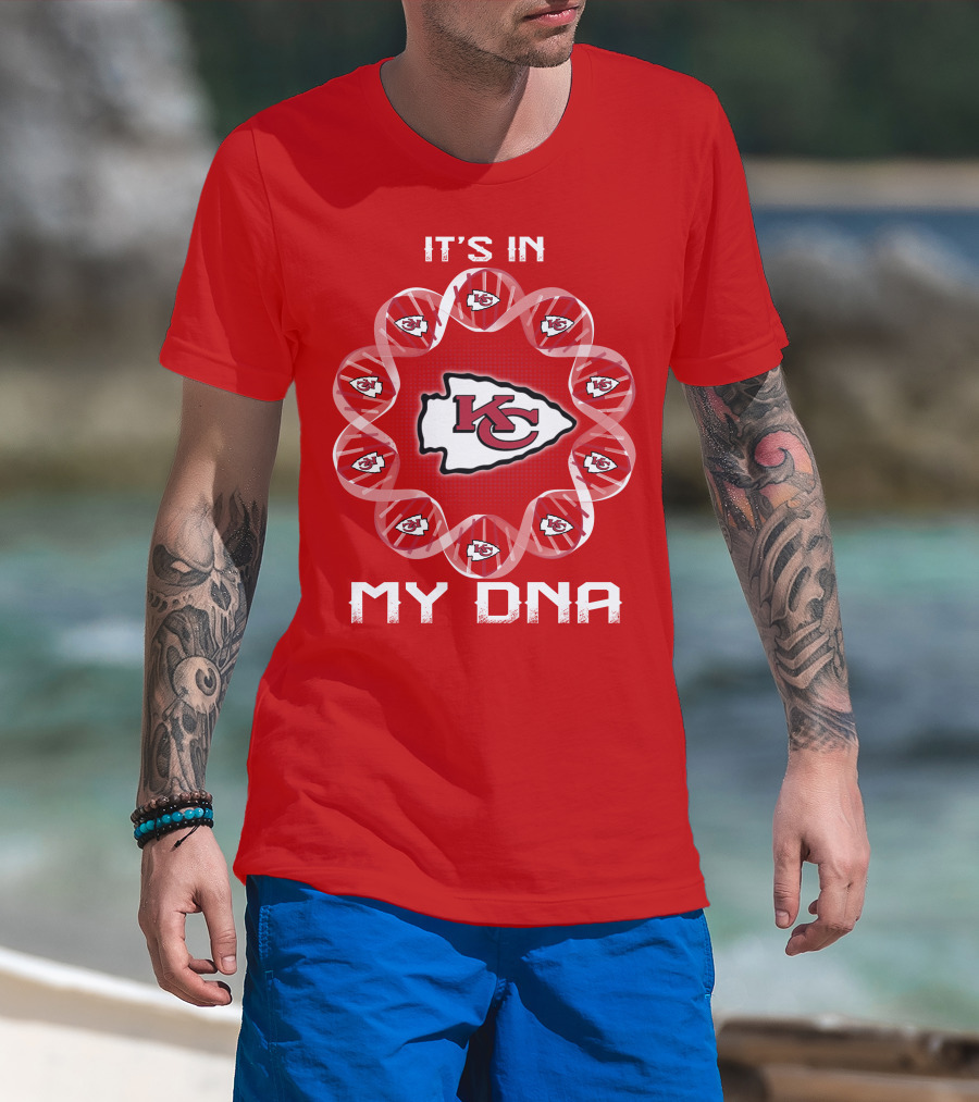 Kansas City Chiefs It's In My Dna T-Shirt