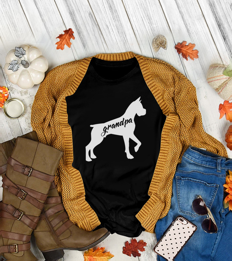 Grandpa Dog T-Shirt