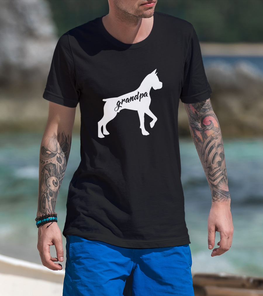 Grandpa Dog T-Shirt