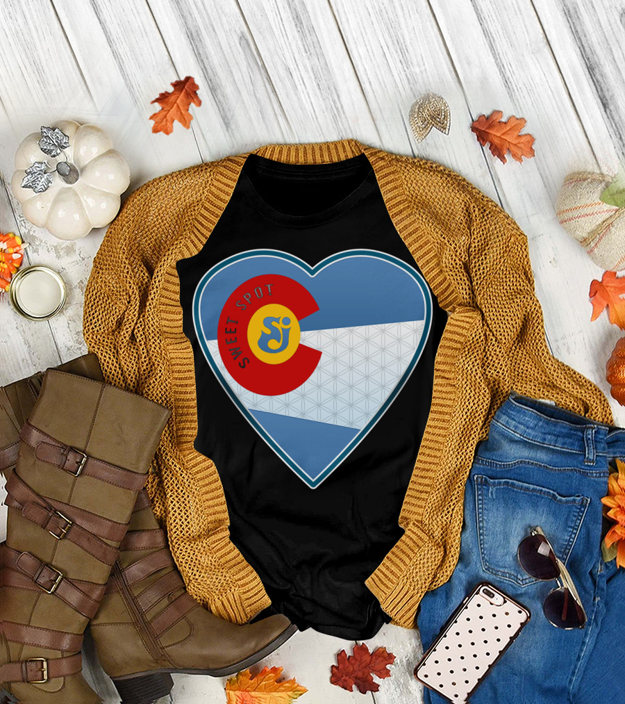 Sweet Spot SCI Love Colorado String Cheese Incident Heart T-Shirt