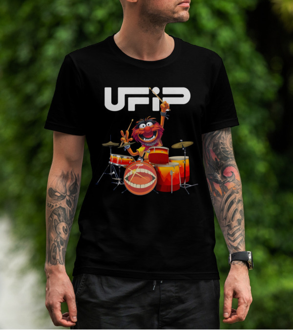 The Muppet Show Animal Playing Drums UFIP T-Shirt
