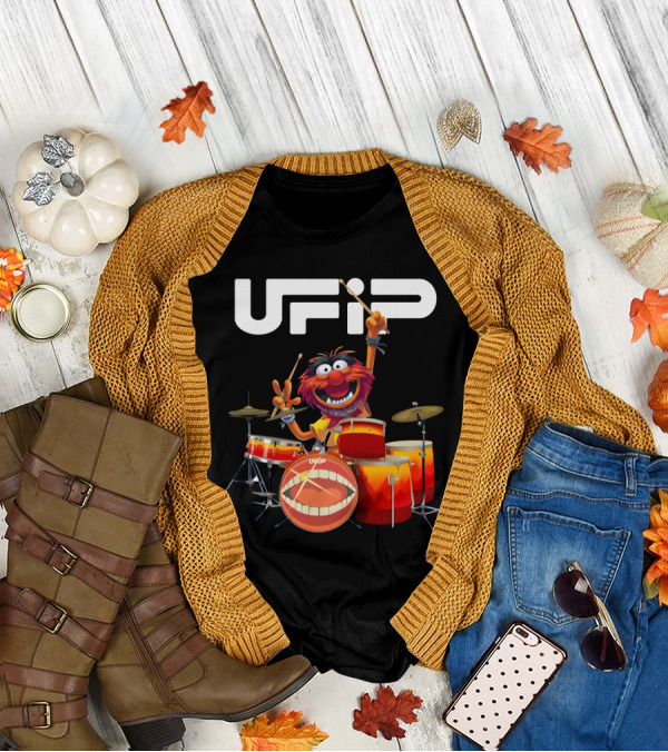 The Muppet Show Animal Playing Drums UFIP T-Shirt
