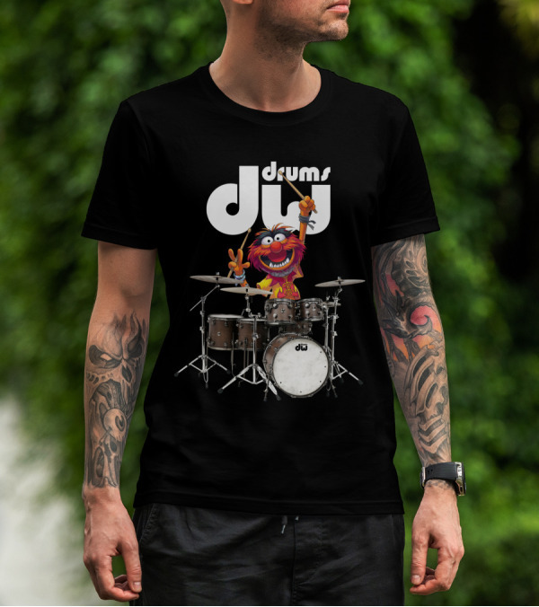 The Muppets Animal DW Drums T-Shirt